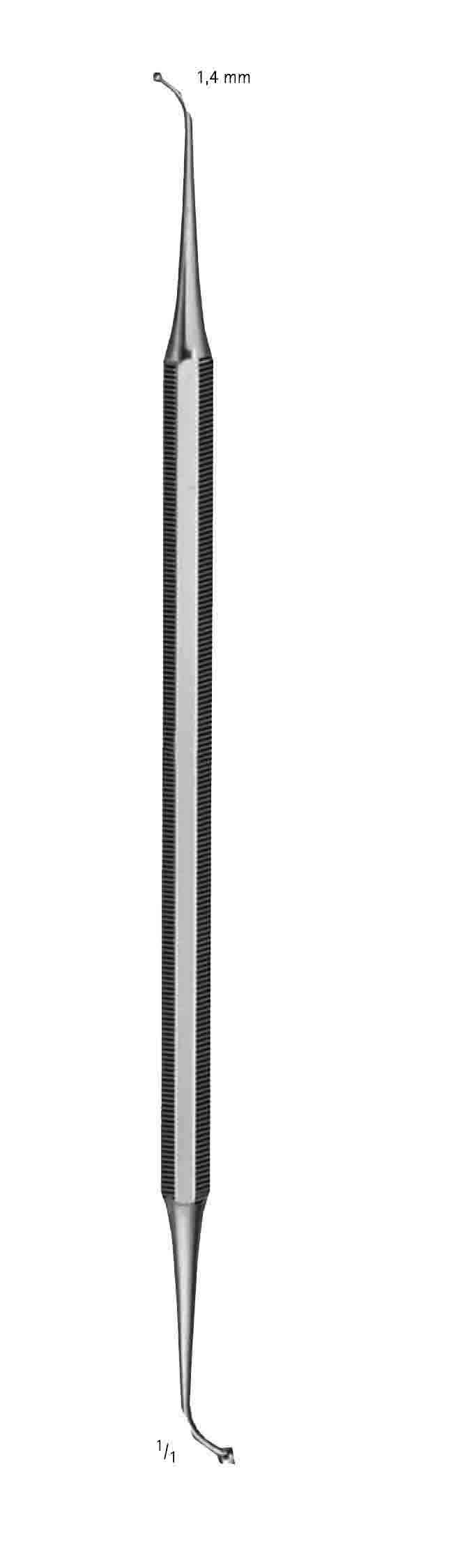 WALLIS PROB DUBLE UCU 1,4X2,6 MM UZUNLUK 170 MM